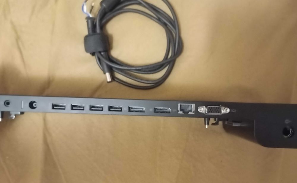 Докстанція HP 650 G2 без Блоку + штекер + Клавіатура HP + сумка