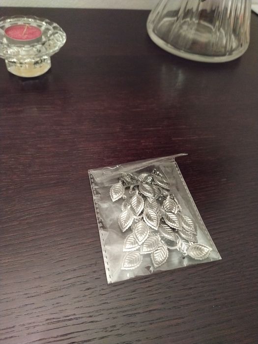 Brincos prateados boho chic - Novos!