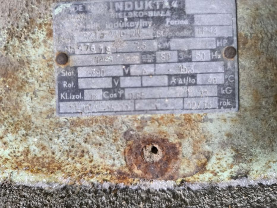 Silnik elektryczny 7.5 kw