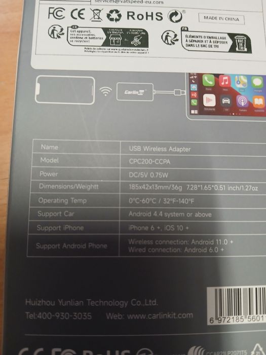 Adapter usb Carlinkit