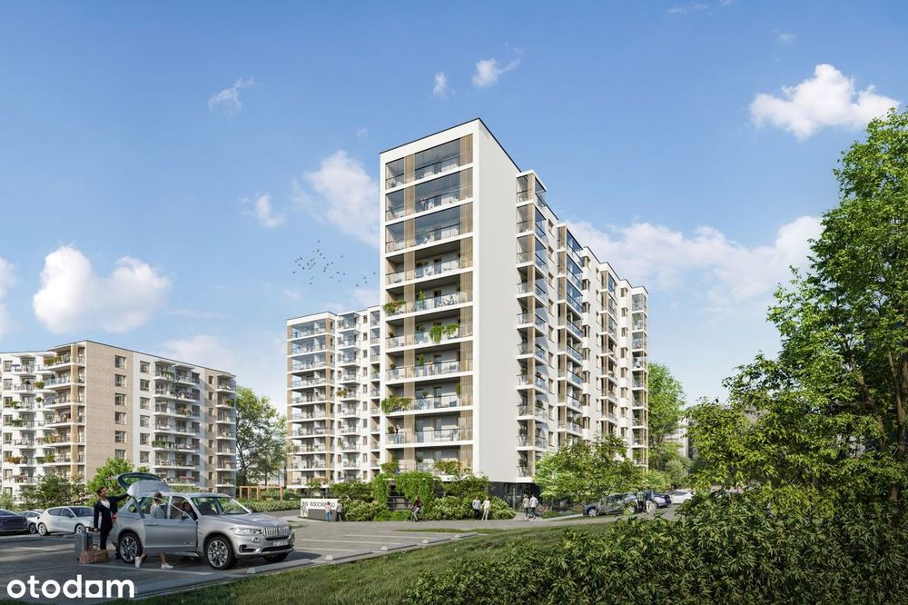1-pokojowe mieszkanie 32m2 + balkon Bezpośrednio