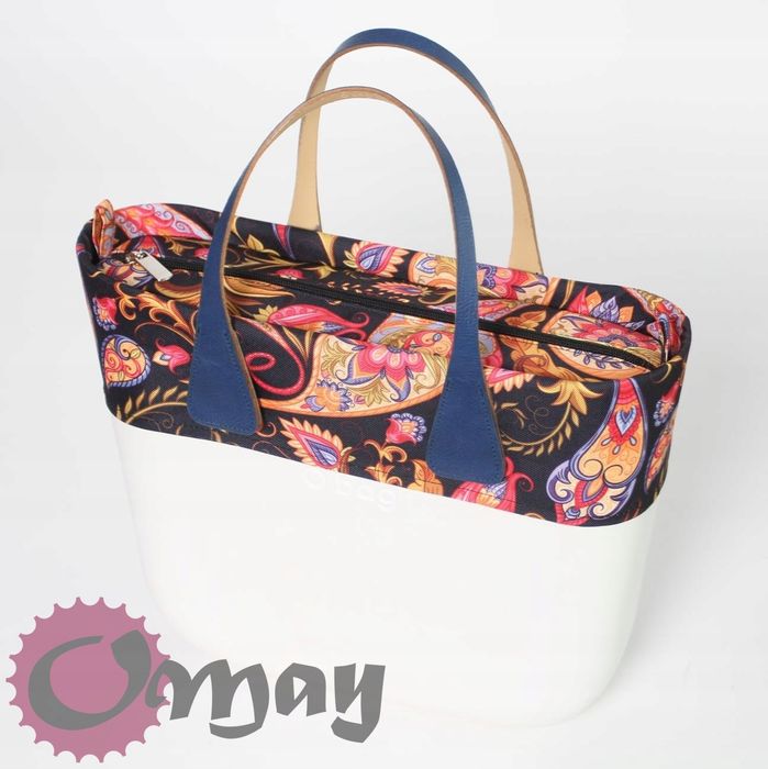 organizer OBAG MINI +OPASKA piękny orient 2 kieszenie wkład OMAY