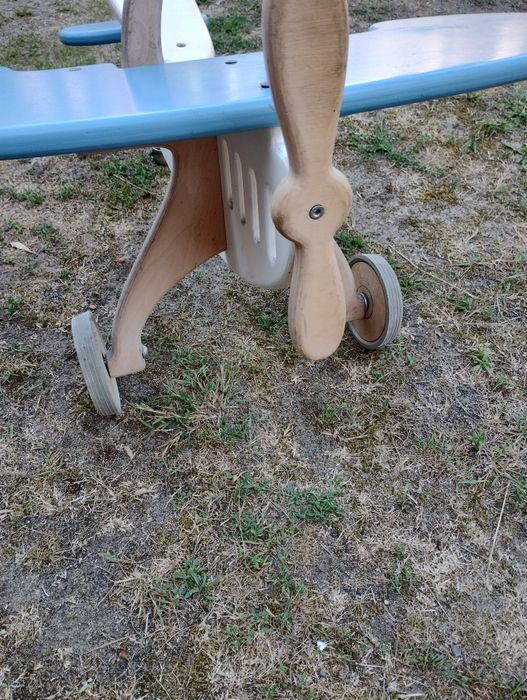 Chodzik samolot drewniany