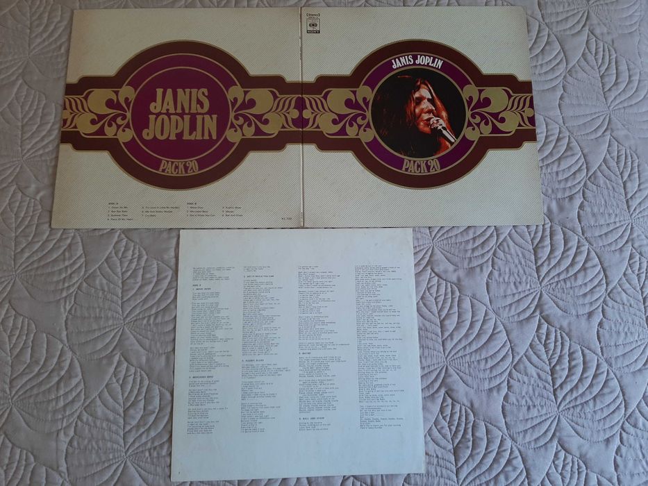 Janis Joplin - Pack 20 - Japão - Vinil LP