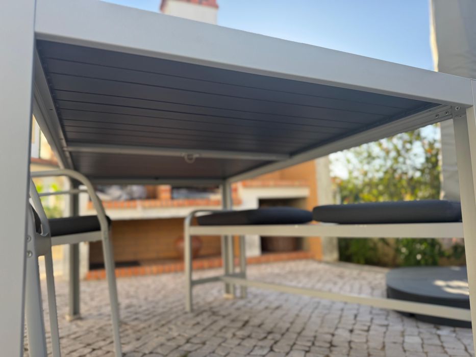 Conjunto de exterior alumínio