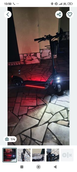 Trotinete elétrica Ecoxtrem Bison (48km/h)