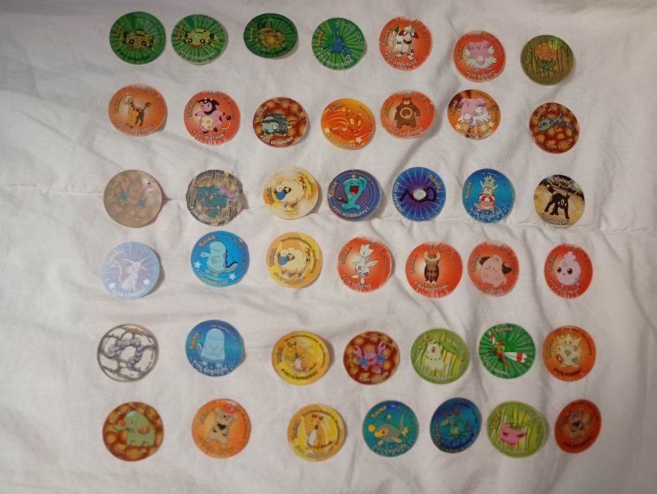 Pokémon Tazos Terceira Geração Matutano