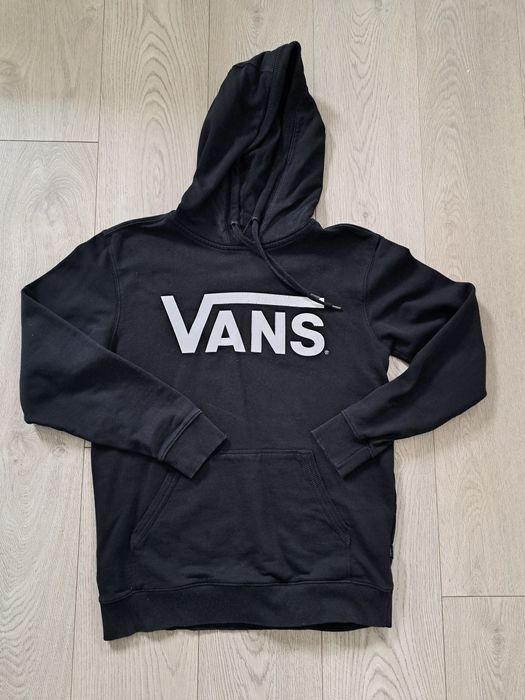 Vans bluza z kapturem czarna