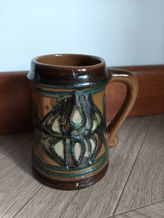 kubek z uchem ceramiczny Strehla