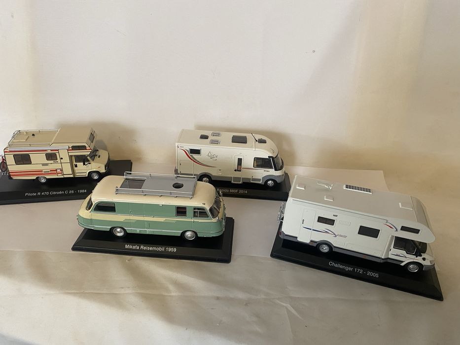 Autocaravana para colecionadores escala 1,43