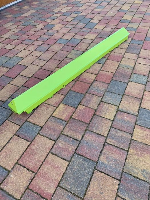 Blacha gardziel, osłona przeciwkurzowa, Podajnik Pochyły Claas Lexion,