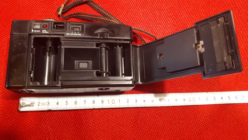 Máquina fotográfica analógica