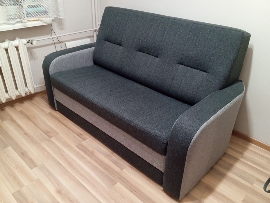 Sofa z funkcją spania 190/140 łóżko tapczan jak NOWA