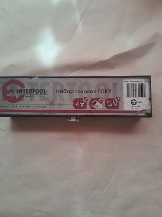 TORX 9шт, E10-E24, 1/2  ET-6014