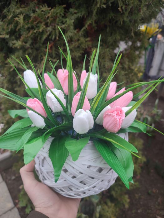 Букети з мила.Всі ручної роботи.