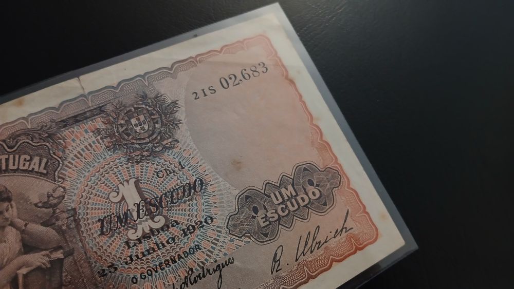Nota de 1 Escudo de 1920
