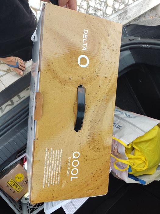 Máquina café Delta Q qool evolution preta (NOVA)