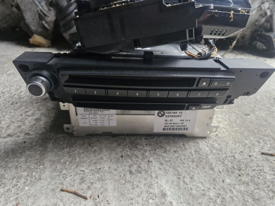 Radio nawigacja CCC lift bmw e60 e61 komplet