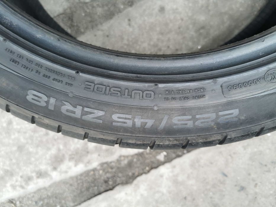 331) Opona - 225/40/18 - Nokian - 1x2021 - 6mm - Letnia