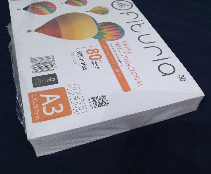 Ofituria Folios A3 Papel embalagem de 500 folhas