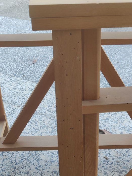 cavaletes de madeira