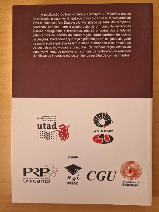 Livro "Cultura e Educação - Reflexões" de Dirce Zan