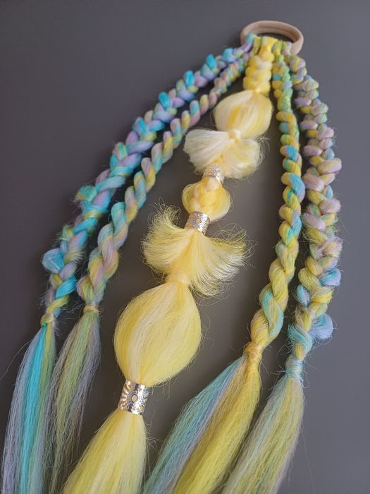 Gumka ozdobna na koczek/kitkę