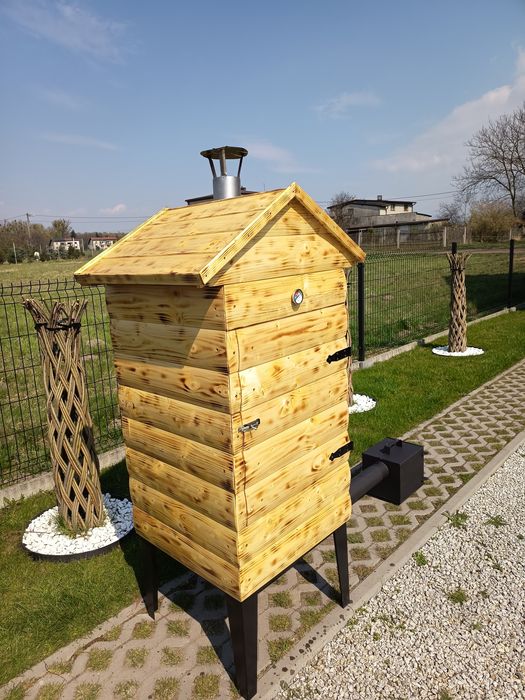 Wędzarnia drewniana ogrodowa duża XXL
