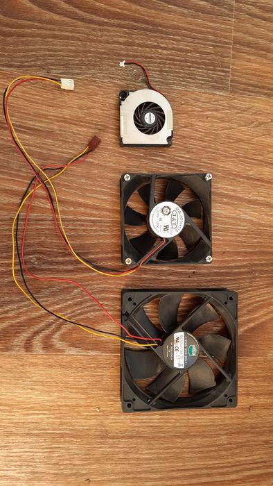 Кулера до ПК та ноутбука 5В/12В