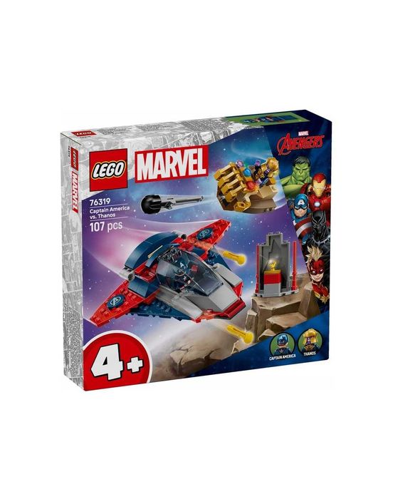 Lego Marvel 76319 Kapitan Ameryka Kontra Thanos Klocki 4+ *NOWE*