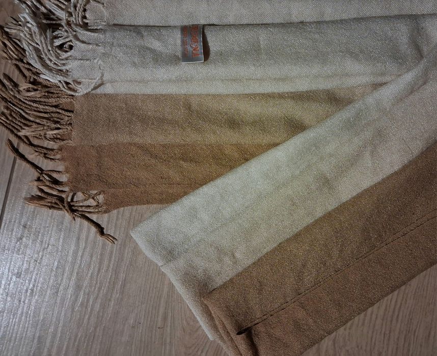 Pashmina szal damski kaszmir-jedwab