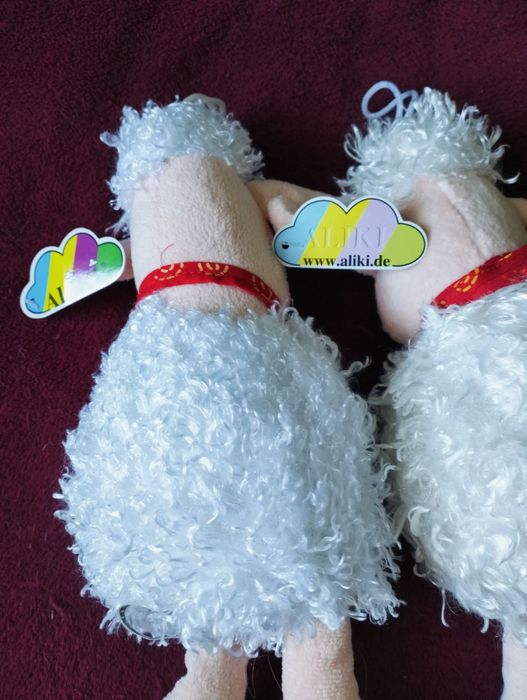 М'які іграшки з Німеччини "Веселі овечки"