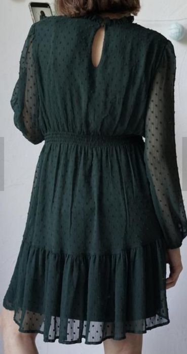 Сукня  шифонова смарагд