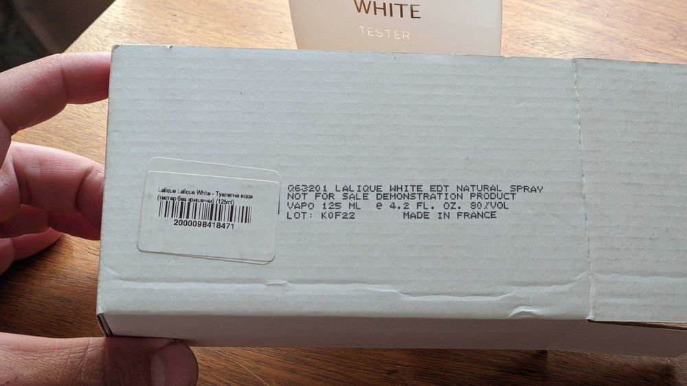 [FRANCE] Lalique Lalique White 125ml