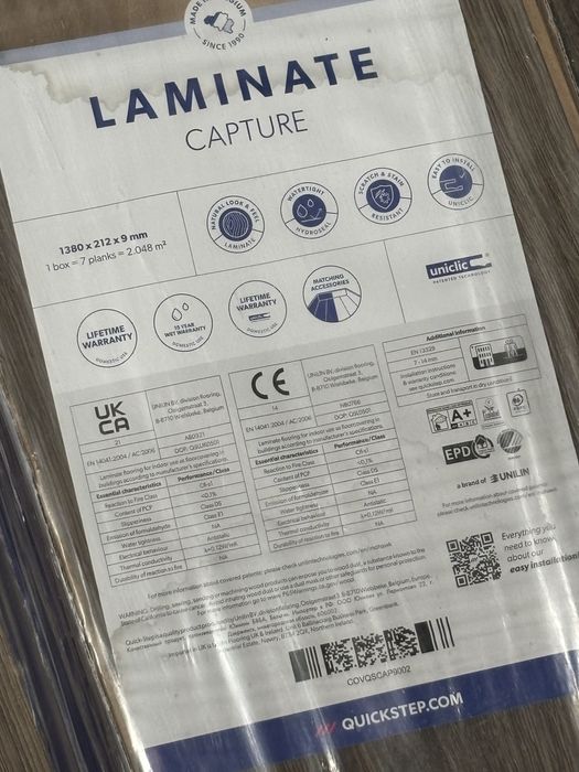 Laminate quick step 4766