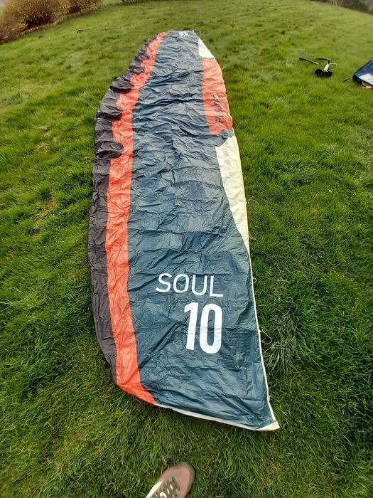 Latawiec kite flysurfer Soul 10m..+ bar nobile