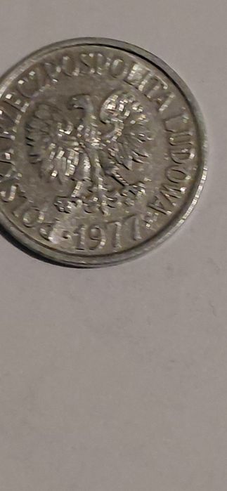 Sprzedam monetę 20gr z roku 1977.