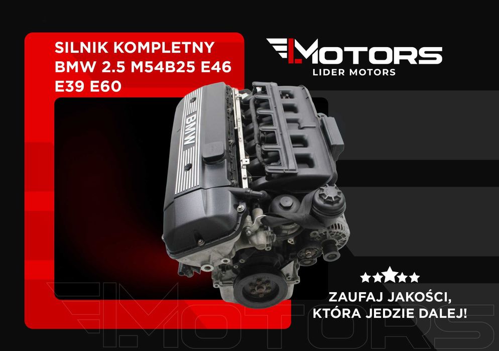 Silnik kompletny BMW 2.5 m54b25 E46 e39 e60