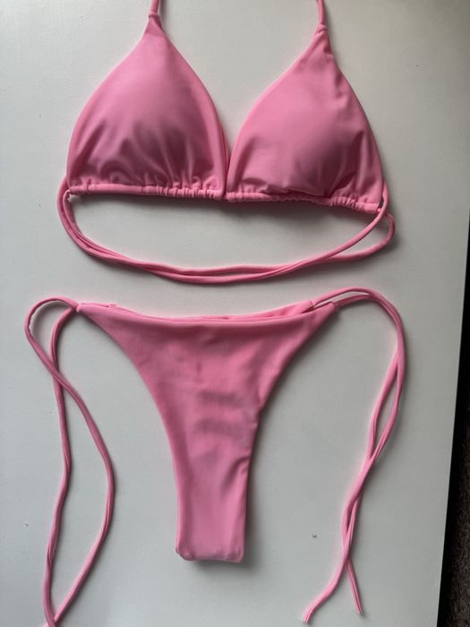 Роздільний Купальник на завязках xs-s-m