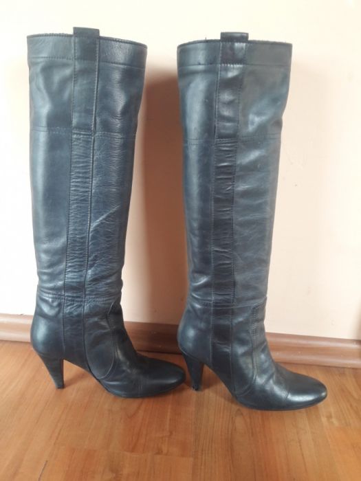 Kozaki ze skóry rozm.38