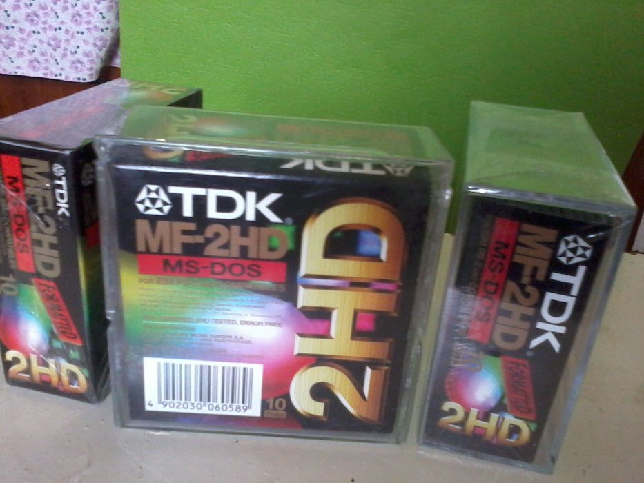 Дискети 3,5” TDK MF2HD вир-ва Австрія, Verbatium.