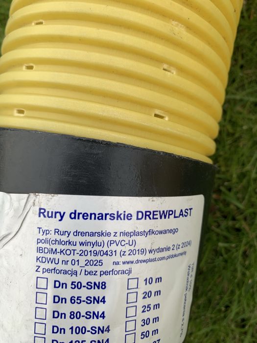 Rura drenarska 100