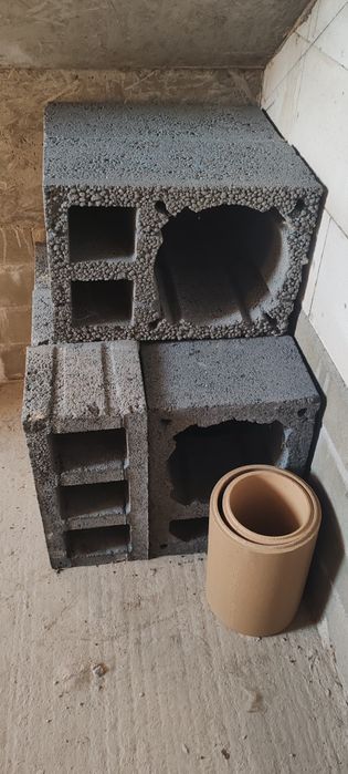 Czapa komina betonowa pustaki