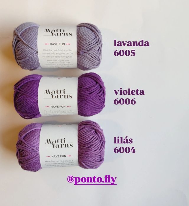 HAVE FUN novelos de algodão