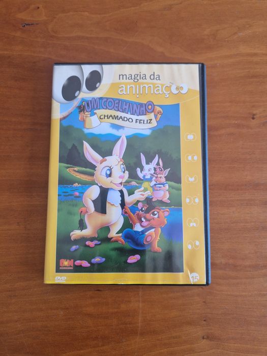 DVD de animação "Um coelhinho chamado feliz "