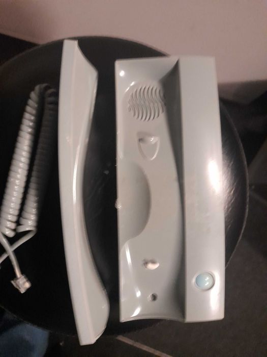 Telefone de porta Cinzento
