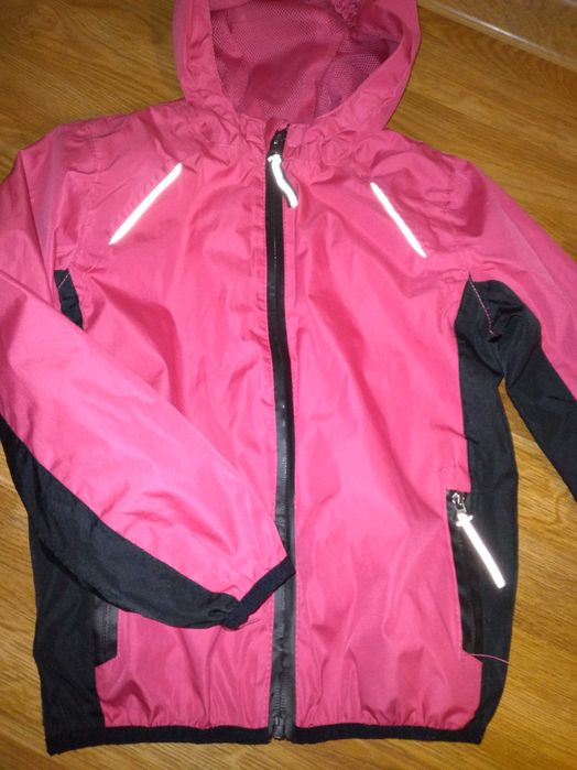 Ветровка на девочку розовая Crivit на 5-6лет 110-116р.