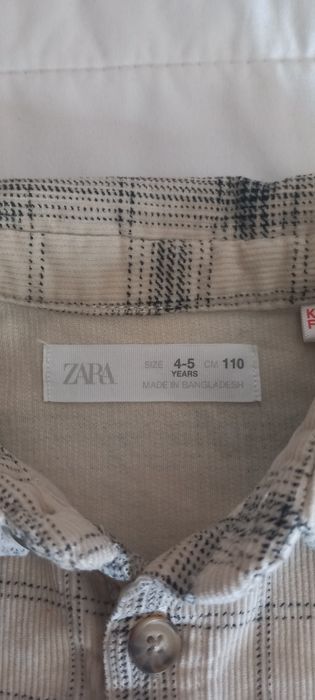 Camisa de criança da Zara