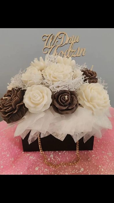 Flower Box z naturalnego wosku sojowego