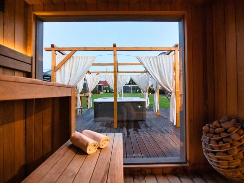Domek na wakacje 100m od Energylandii!  sterfa SPA sauna jacuzzi basen